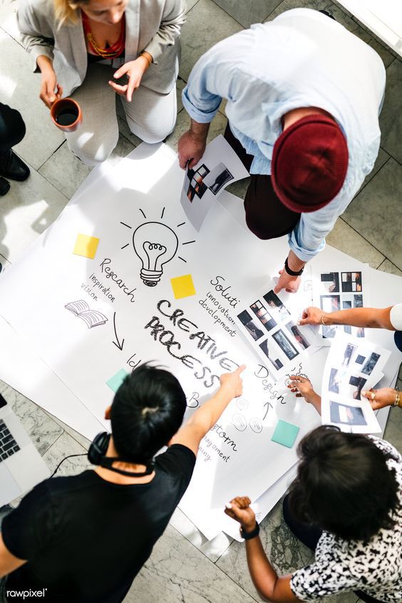 Team collaboration meeting